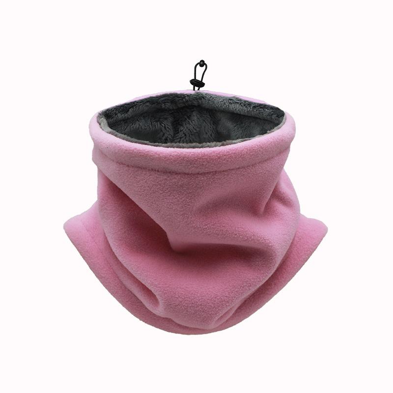 Зимний уличный шарф для верховой езды, утепленный флисовый теплый нагрудник, пылезащитный флисовый флисовый чехол на шею