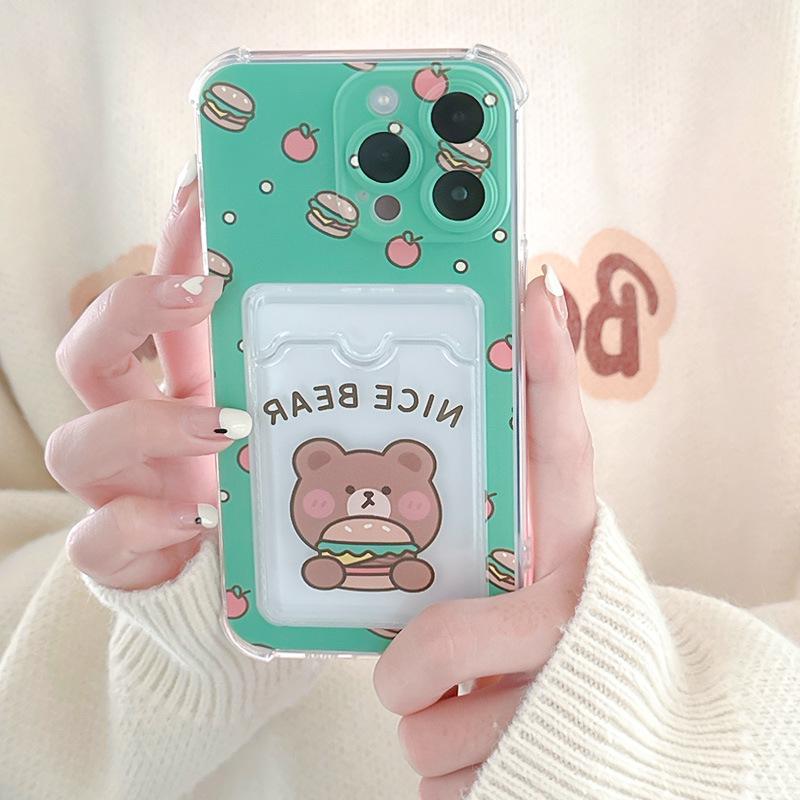 Zhitai Чехол-картхолдер для Apple iPhone 15/14 Pro Max, Совместим с мобильными телефонами до 8 Plus