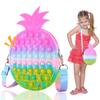 School Popit Pineapple Bag Camaron Pop Fidget Bag Girls Boys Bag Popits Bag Antistress Bag