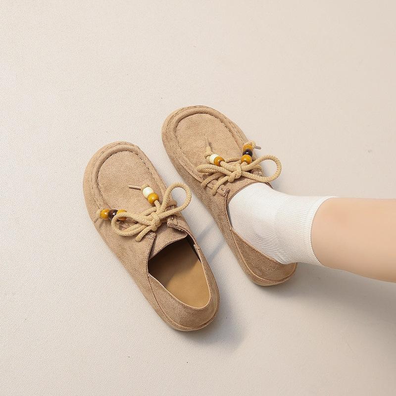 Ретро матовые Birkenstocks осенняя одежда 22 новые на толстой подошве с увеличением внутренней высоты повседневные лоферы