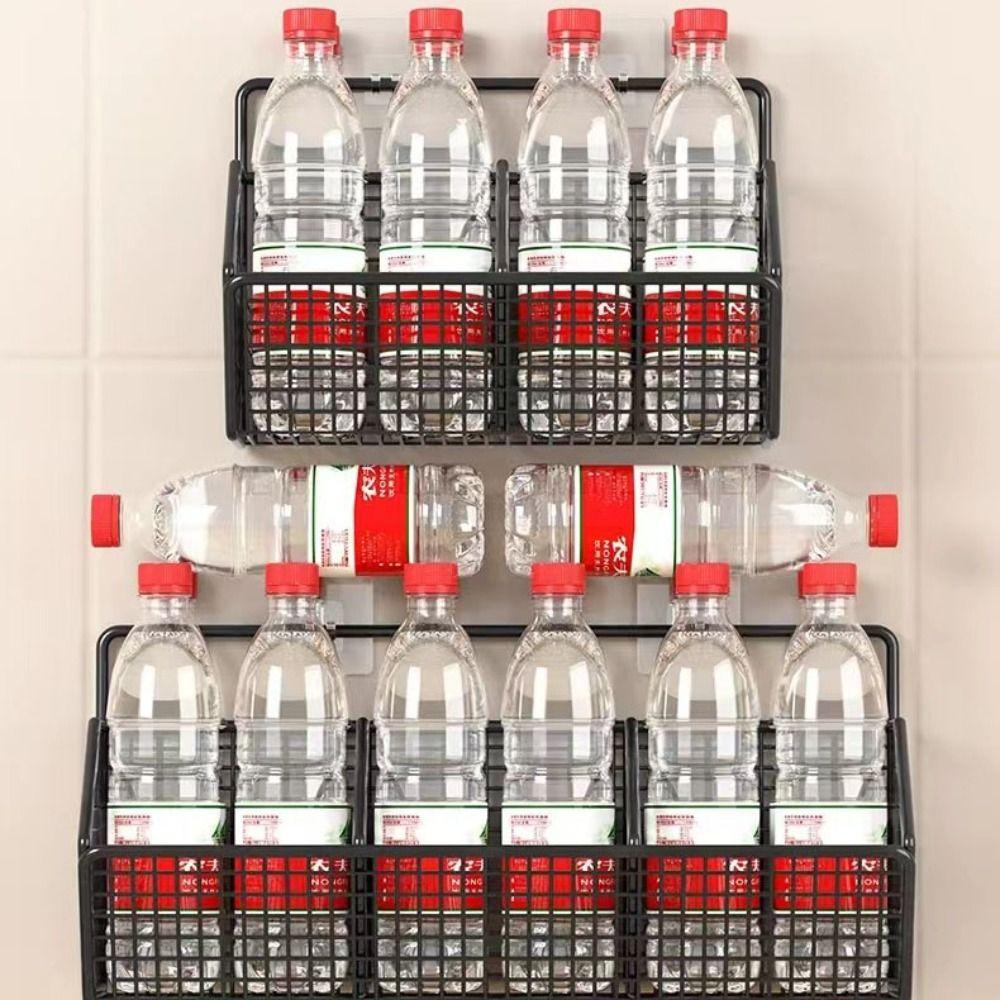 Корзина для хранения на кухне из углеродистой стали, настенная, для лука, имбиря, чеснока, полка для приправ