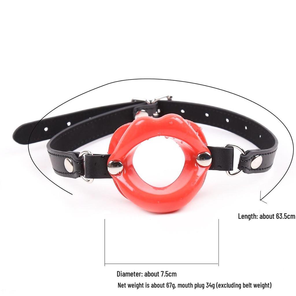 Регулируемый черный кожаный силиконовый кляп для рта для взрослых