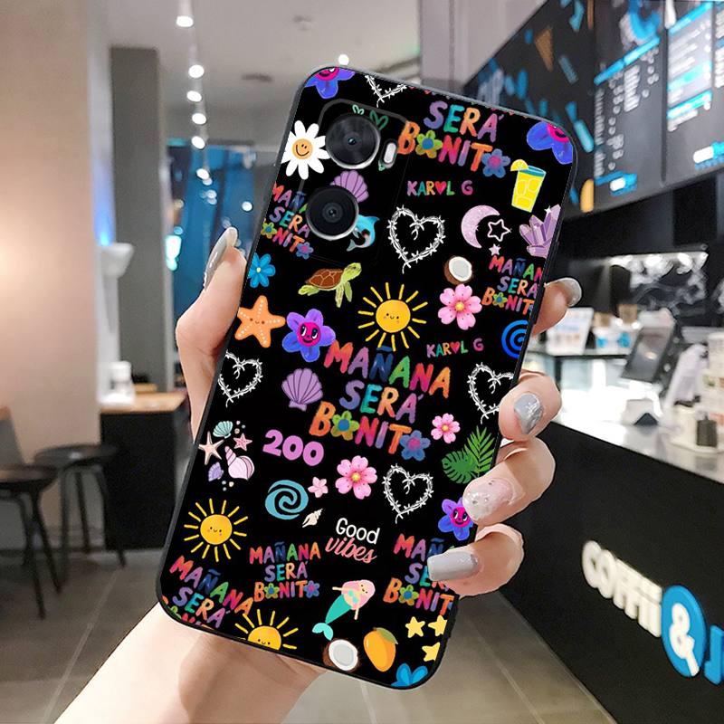 Чехол Karol G Manana Sera Bonito для OPPO A78 A54S A17 A57S A74 A78 A91 A96 A94 Realme GT Master X3SuperZoom Reno 7 10 11 pro
