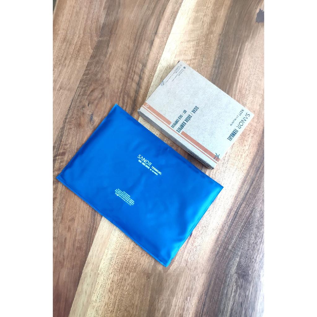 Большой термогель - Горячий холодный компресс 27x35 см - Тканевый ледяной гель