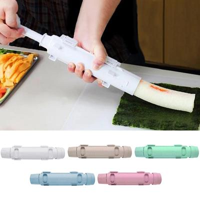 Быстрый суши-роллер, форма для риса, базука, овощное мясо, кухонные гаджеты, инструмент для роллинга, самодельная машина для приготовления суши, аксессуары для бенто