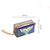Fashion Mermaid Pattern PU Leather Cute Lovely Cosmetic Bag Laser Bag Makeup Bag Storage Bag