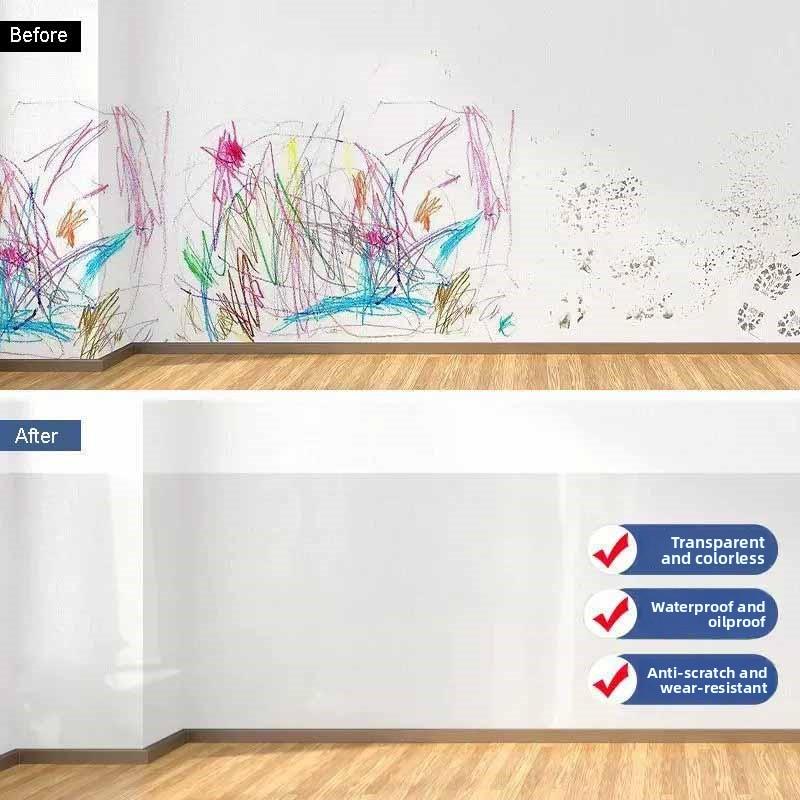 Статическое прилипание Наклейка на стену Прозрачная Пленка против пятен Кухня Водонепроницаемые и Маслостойкие Обои