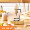 High-quality Iron Ice Cream Holder Display Rack Sweet Cone Ice Cream Rack Ice Cream Sundae Sundae Holder Kitchen