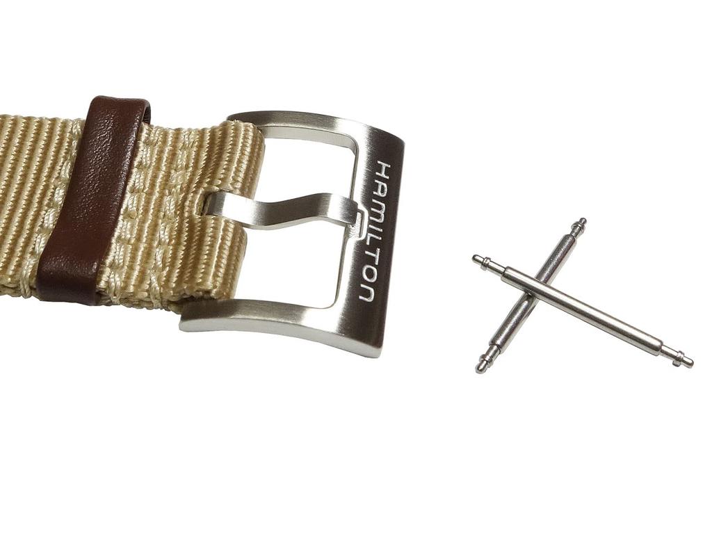 20 мм подлинный ремень H690694103 хаки полевой механический подлинный продукт бежевый номер корпуса H694390 [Hamilton] (Н690.694.103)