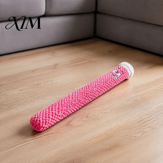 Comforting Toys for Home Interactive Plush Dog Chew Toys, Squeaky Cartoon Strip Toy, Funny Durable Soft Fabric Pet Toy Puppies Teeth Grinding