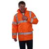 Unisex Safety Hi-Visibility Waterproof Motorway Jacket