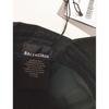 Б/у Популярная кепка BALENCIAGA с логотипом кампании, Черная, Неиспользованная с биркой