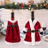 New Year Wine Bottle Cover Merry Christmas Decor For Home Christmas Table Decor Gift