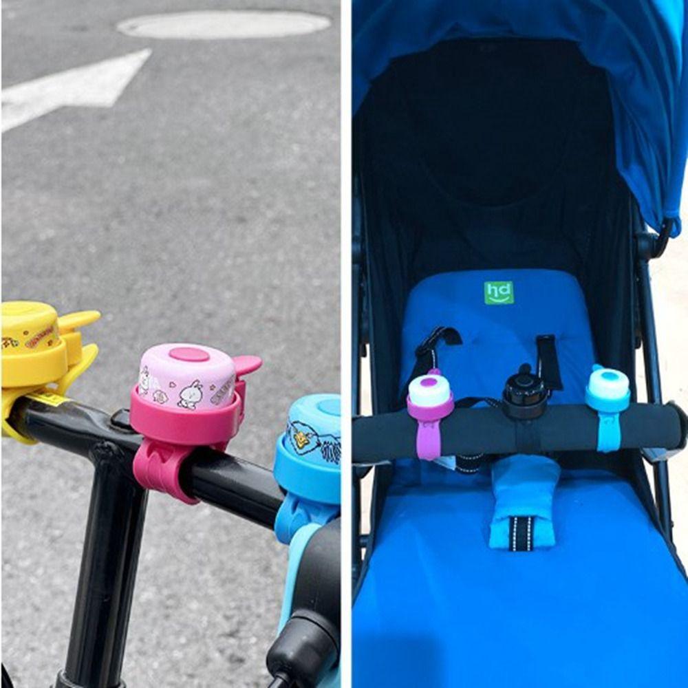 Многоцветный велосипедный звонок для скутера 3,5*2,6 см с рисунком велосипеда, напечатанный для руля велосипеда, аксессуары