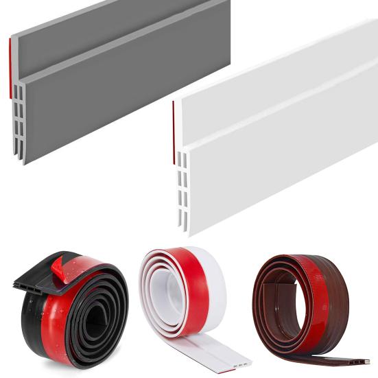 2 шт. 1 м нижняя уплотнительная лента для двери клейкая TPE под дверью подметать погода
