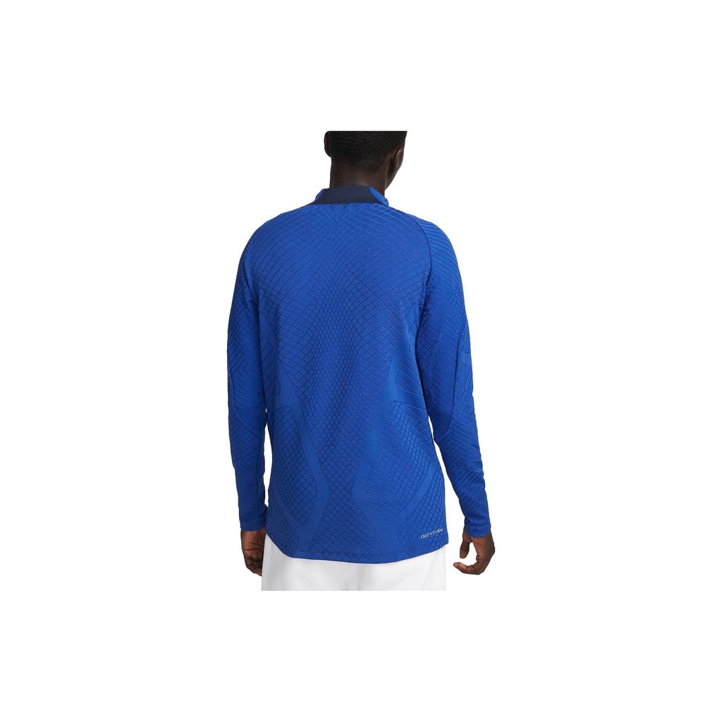 Nike Мужские толстовки с капюшоном Chelsea Player Version с длинным рукавом, сезон 22-23, темно-синие, DJ8472-496