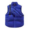 Autumn and Winter Low-cost Corduroy Stand-up Collar New Cotton Vest with Satchel Fashion Vest Jacket Vest