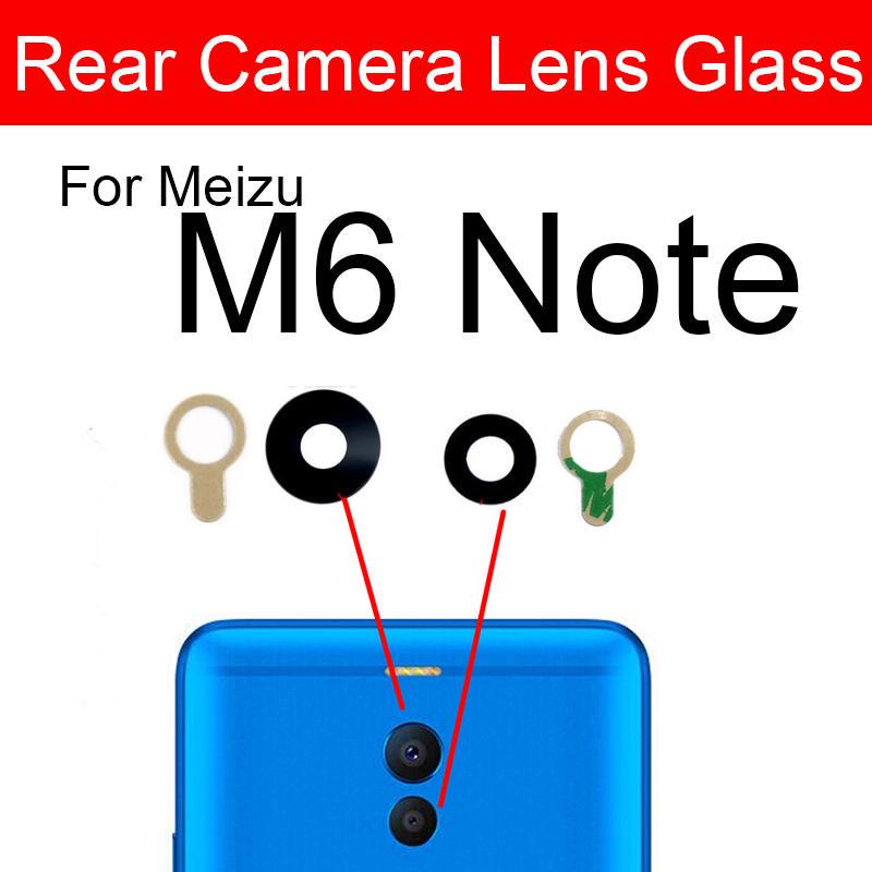 1pc Back Camera Lens Glass Cover for Meizu M1 M2 M3 M3s M3E M5 M5s M6 M6s M6T S6 Max