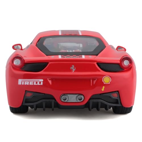 Bburago Масштаб 1/24 Ferrari 458 Challenge Красный / Готовая модель автомобиля из литого металла 18-26302