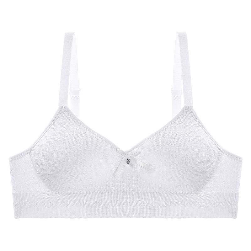 Удобный бюстгальтер Jiasifang 0982 с бесшовными чашечками для учеников младших классов - дизайн с треугольными чашками