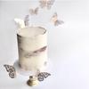 12Pcs Metal Texture Gold Artificial Butterfly Cake Topper Cake Decoration