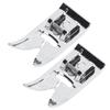 2Pcs Presser Foot Wear Resistance Stainless Steel Sewing Tools for Replace Old Sewing Machine Accessories