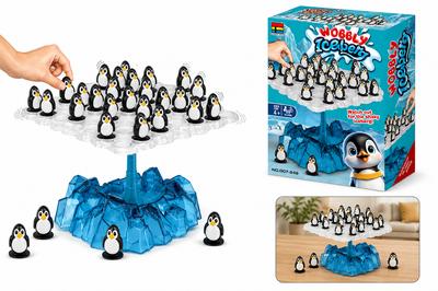 Penguins On an Iceberg Family Balance Skill Game for Kids