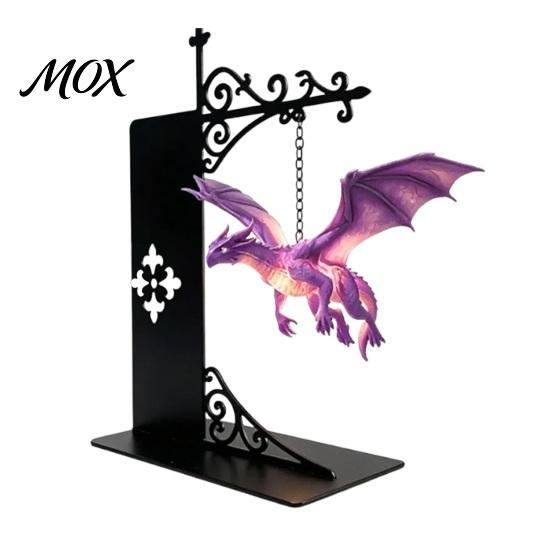 Dragon Bookends for Shelves Flying Bookshelf Light, Decorative Bookend Light & Desk, Creative Desk Accessories Sculpture Book Support, Heavy