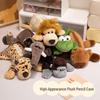 Cute Capybara Plush Pencil Case - High-Value Stationery Storage Bag for Students and Office Use
