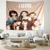 Kpop idle Group Dynasty Quick-Dry Tapestry Hanging for Bedroom,Livingroom, Playroom,Decor Art Room Wall Tapestry Holiday and Birthday Gifts