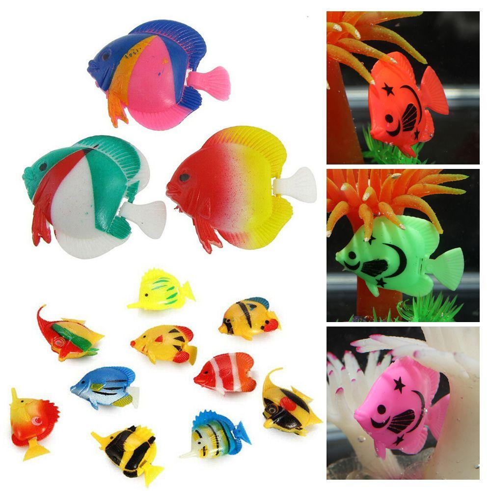 Decor Fish Tank Pet Supplies Artificial Fake Floating Fish Ornamental Fish Aquarium Decorations