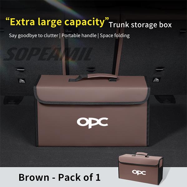 AAAYR1 Car Storage Box Large Capacity Foldable Stowing Tidying Bag For Opel OPC Line INSIGNIA Astra Corsa Delica Grandland GTC Zafira