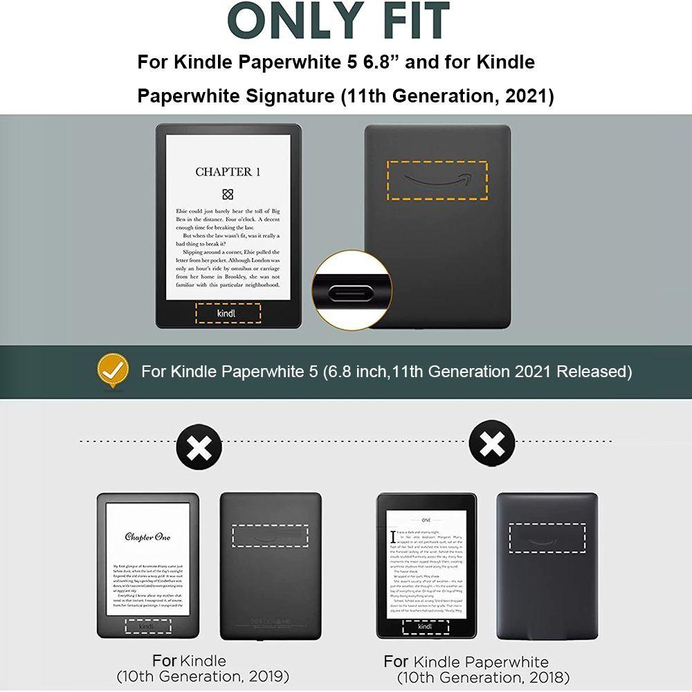 Чехол-подставка для электронной книги с двойным ремешком M2L3EK Защитный чехол для Kindle Paperwhite 5 Home