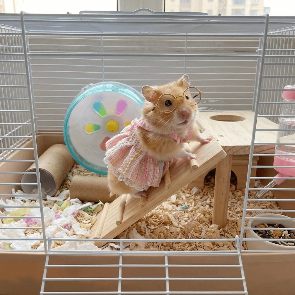 Adorable Hamster Princess Dress Lightweight Pet Suspender Skirt  Fancy Rats