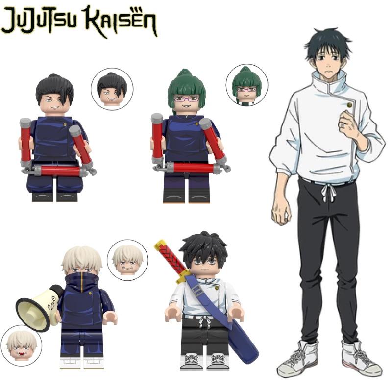 Wm6140 Серия Мультфильмы Магическая битва Зенин Маки Инумаки Детский пазл Конструктор Упаковка)