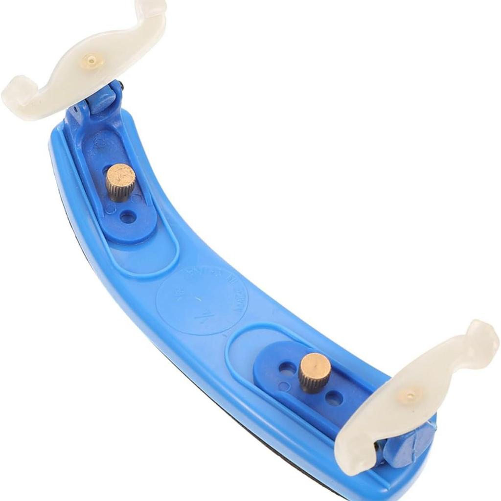 Adjustable Violin Shoulder Rest for 1/4-1/8 Violins in Red, Yellow, Blue