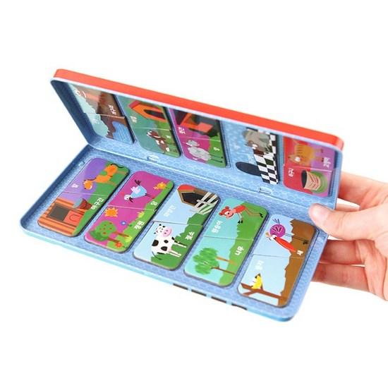 Brainteasers Purple Cow Magnetic Animal House Board Game, Popular Korean Game