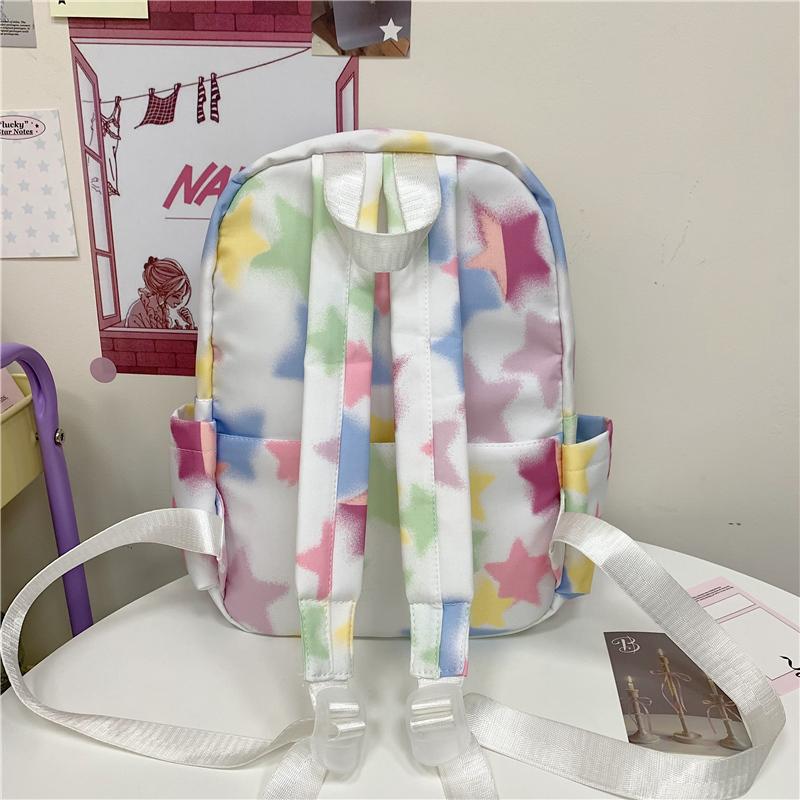 Школьный рюкзак Женский рюкзак Цвет Радужный рюкзак