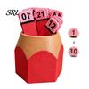 Educational Number Manipulatives Kids Pencil Counting Set, Stick & Shape Durable Math Tools Storage Container, Learning for Toddlers