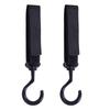 Wisdompro Car Storage Car Seat Headrest Luggage Shopping 10kg Weight Easy Black Hooks, 2-Pack, Hooks, Hooks, Hooks, Hooks, Capacity, Installation,