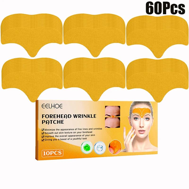 10-100pcs Forehead Wrinkle Patches Anti Wrinkles Facial Patches Natural Forehead Line Removal Gel Patch Face Skin Patch 3