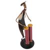 Modern Abstract Drummer Statue Iron Alloy Decorative Sculpture Ornament  Living Room