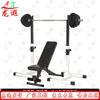 Стойка для приседаний и скамья Longxia с штангой 40 кг