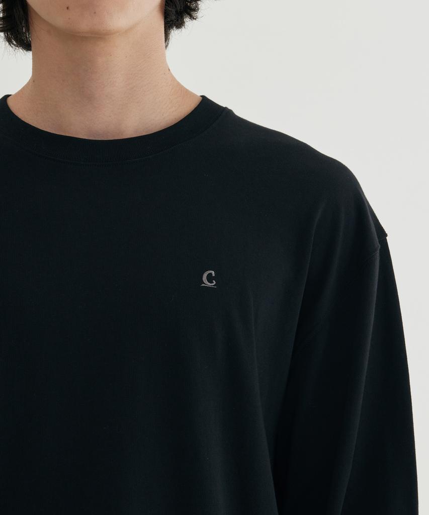 COVERNAT Signature Symbol Long Sleeve Off White