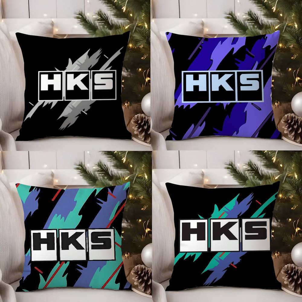 Ретро Узор H-Hks Наволочка Офисный Диван Общежитие Стул Спинка Короткий Плюш Двусторонняя Печать Домашняя Наволочка для Подушки