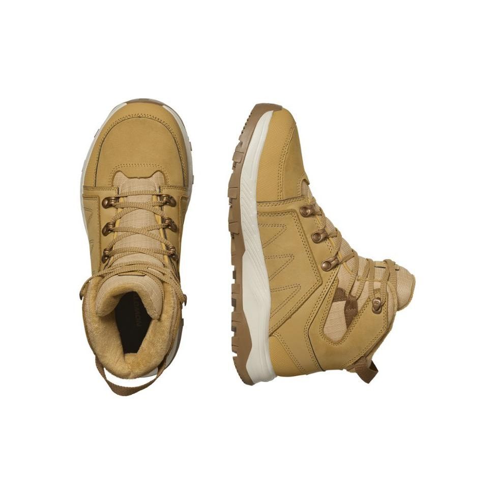 SALOMON Легкие полувысокие функциональные ботинки для улицы Женская обувь Коричневый 473282