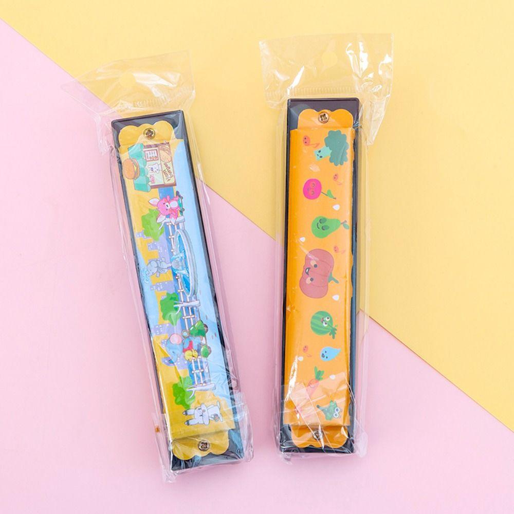 16 отверстий 16 отверстий губная гармошка металлическая губная гармошка духовой инструмент окрашенная губная гармошка детская игрушка