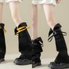 Subculture Leg Warmers for Women Girls Y2K Leg Warmer Sweet Cool Long Socks Gothic Harajuku Leg Cover Knee High Socks