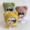 Cartoon Baby Beanie Cap Ear Protection Baby Hat Fashion Thicken Beanie  Boys Girls