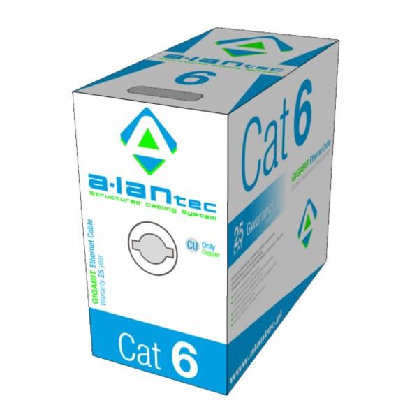 Alantec Utp Cable 4X2X23Awg Cat.6 Pvc 305M